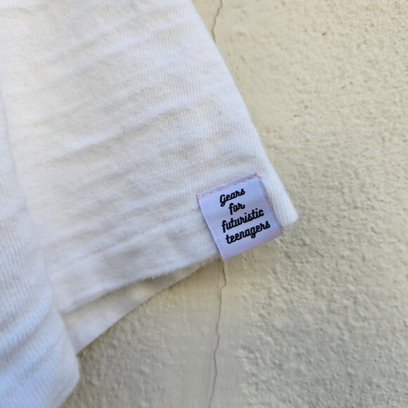 HUMAN MADE "Gears for Futuristic Teenagers" Duck Crop Tee - Picture 5 of 7